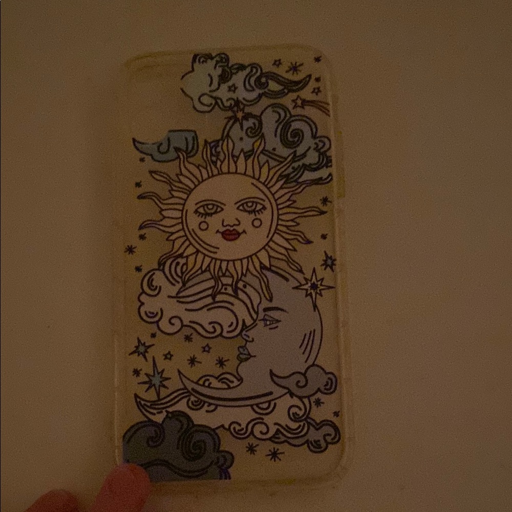 Sun and Moon iPhone Case